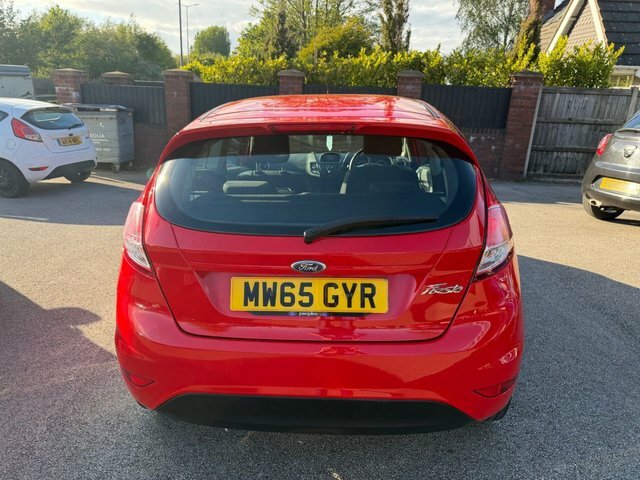 Ford Fiesta 1.25 Zetec Hatchback Euro 6 82 MW65GYR Red #2