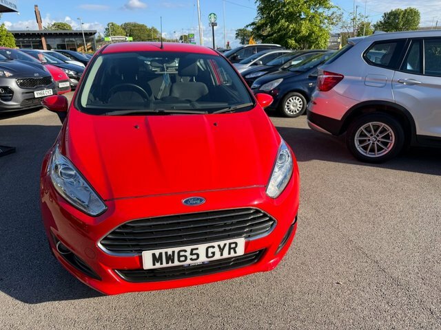 Ford Fiesta 1.25 Zetec Hatchback Euro 6 82 MW65GYR Red #4