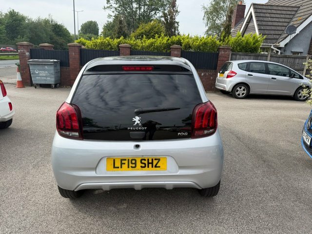 Peugeot 108 1.0 Allure Hatchback Euro 6 72 LF19SHZ Silver #5