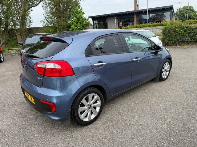 Kia RIO 1.25 2 Hatchback Euro 6 84 Bhp YH65YVX Blue #6