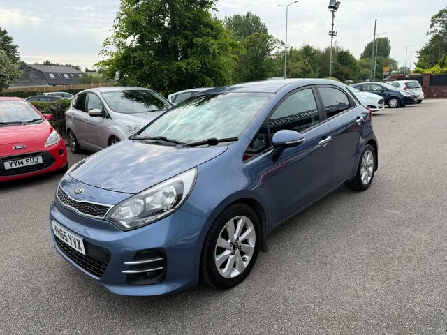 Kia RIO 1.25 2 Hatchback Euro 6 84 Bhp YH65YVX Blue #3