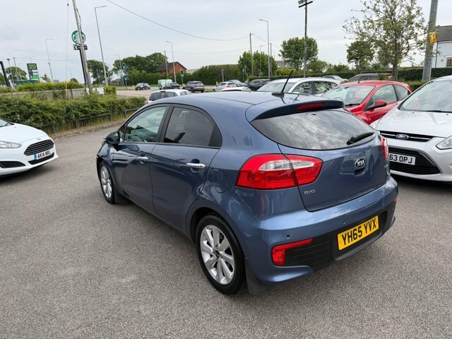 Kia RIO 1.25 2 Hatchback Euro 6 84 Bhp YH65YVX Blue #4