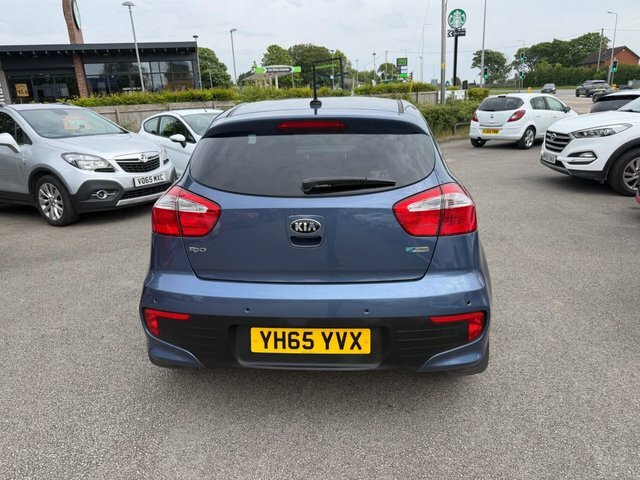 Kia RIO 1.25 2 Hatchback Euro 6 84 Bhp YH65YVX Blue #5