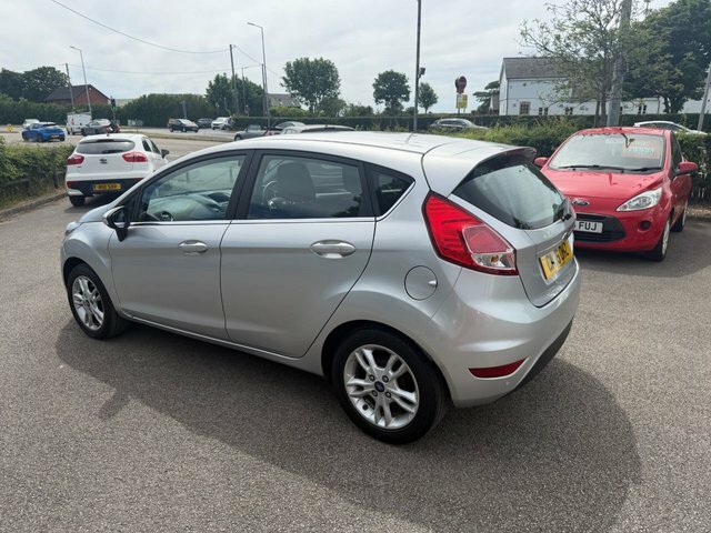 Ford Fiesta 1.25 Zetec Hatchback Euro 6 82 CN16OHZ Silver #3