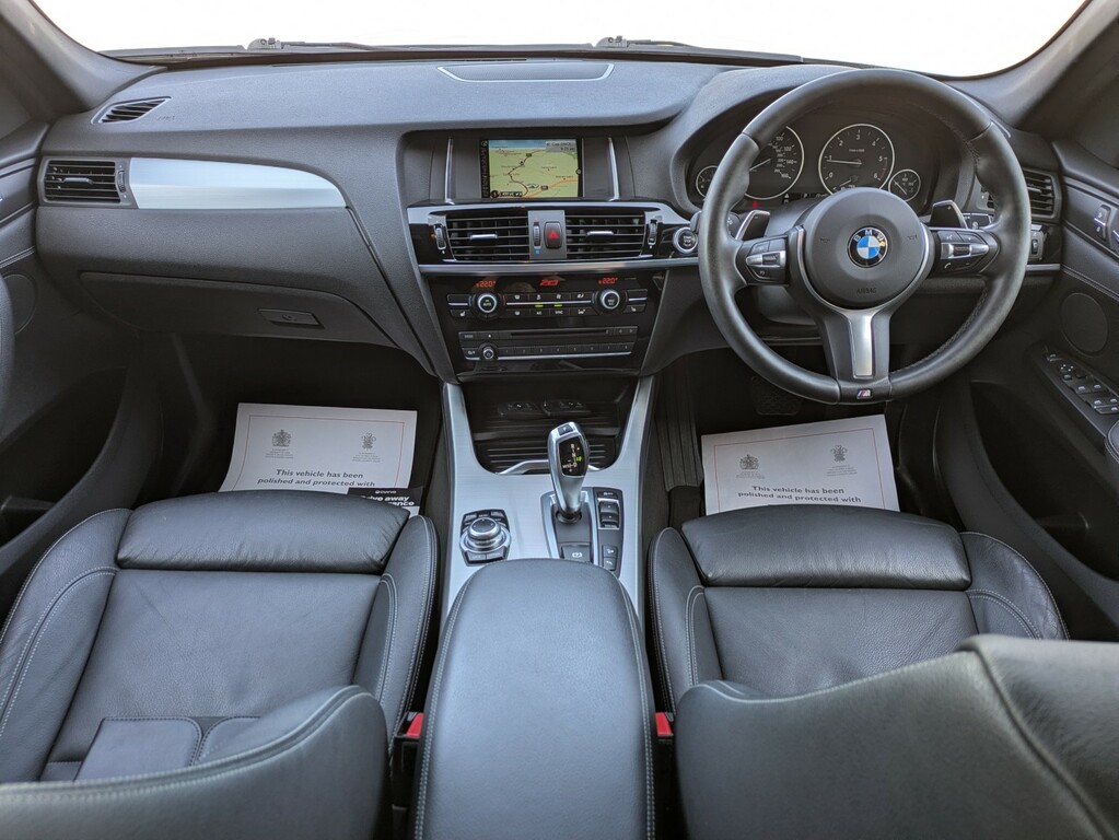 BMW X3 M Sport Xdrive20d 2 Owners. Full Service White #4