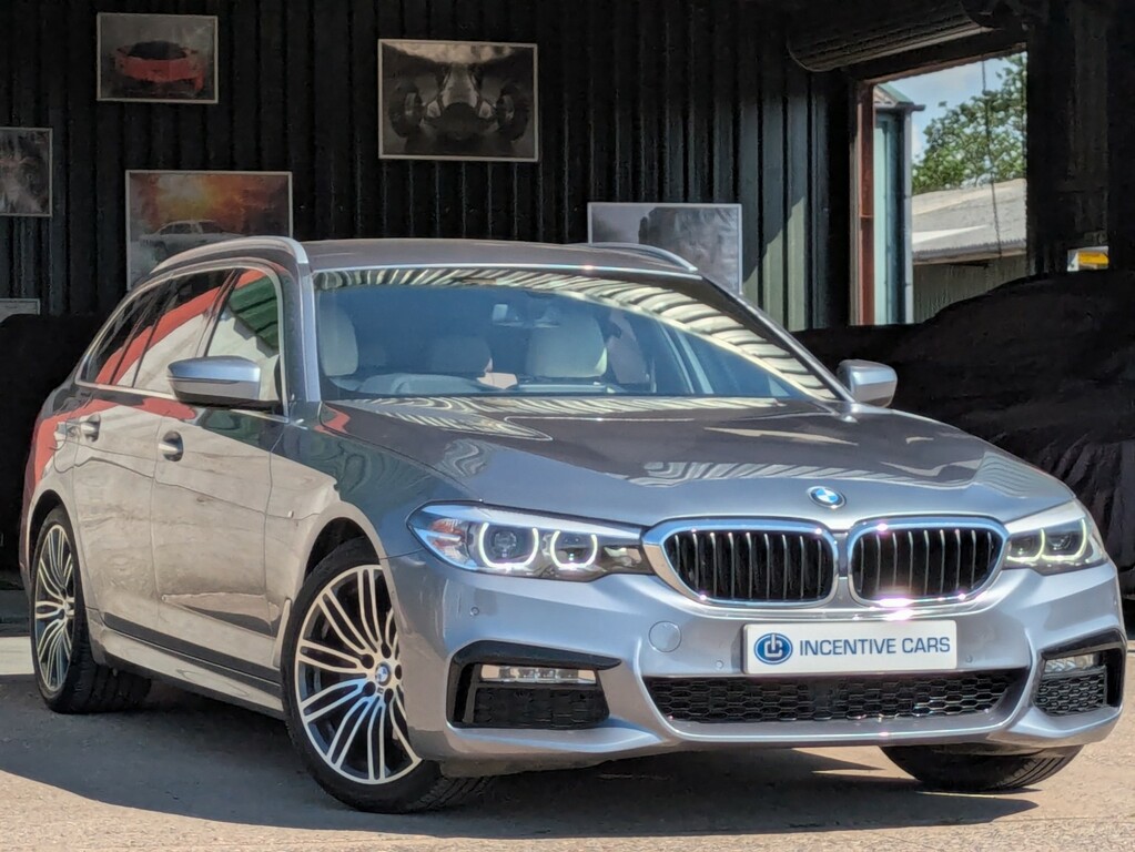 BMW 5 Series 520D M Sport Touring 10570 Of Factory O Blue