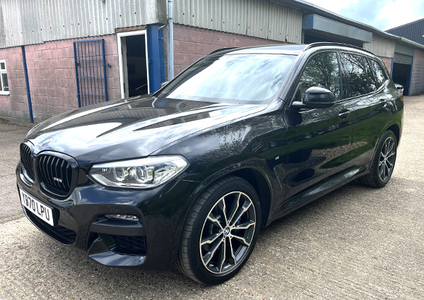 BMW X3 30D Xdrive Mht M Sport YB70LPU Blue #2