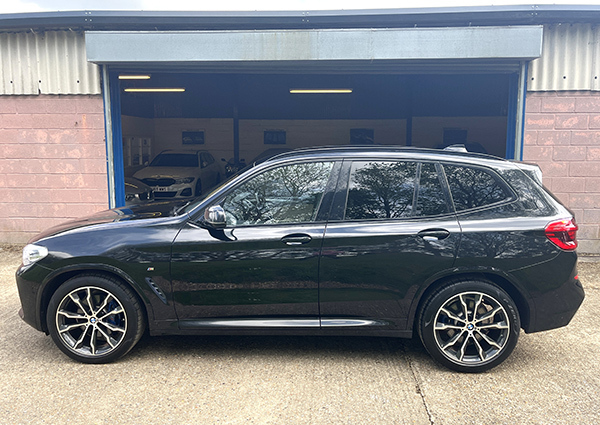 BMW X3 30D Xdrive Mht M Sport YB70LPU Blue #6