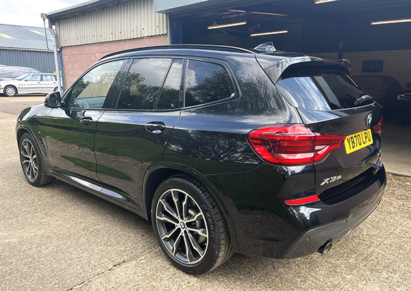 BMW X3 30D Xdrive Mht M Sport YB70LPU Blue #5