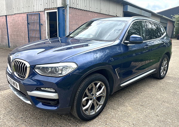 BMW X3 20D Xdrive Xline LL69WKW Blue #2