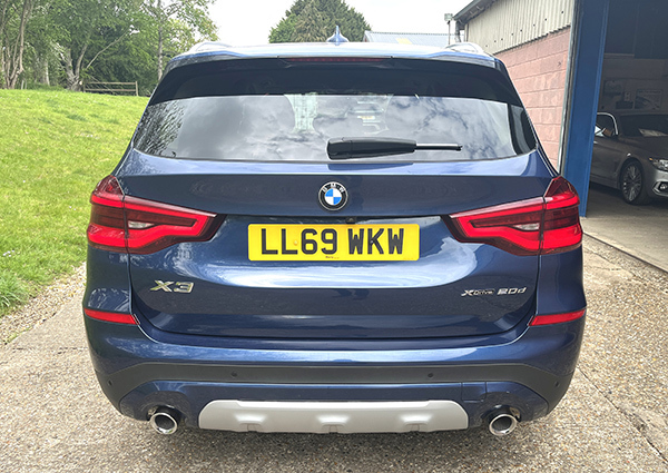 BMW X3 20D Xdrive Xline LL69WKW Blue #4