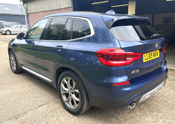 BMW X3 20D Xdrive Xline LL69WKW Blue #5