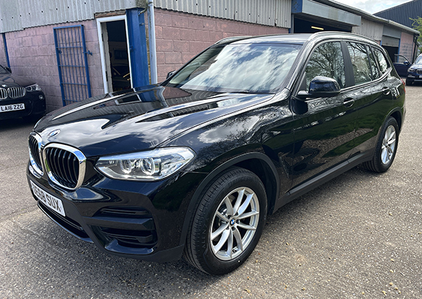BMW X3 20D Xdrive Se DE68SUX Black #2