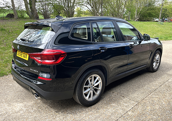 BMW X3 20D Xdrive Se DE68SUX Black #3
