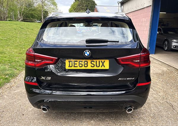 BMW X3 20D Xdrive Se DE68SUX Black #4