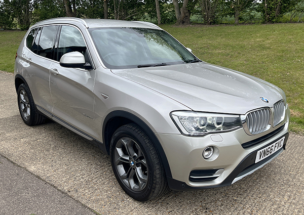 BMW X3 30D Xdrive Xline Black
