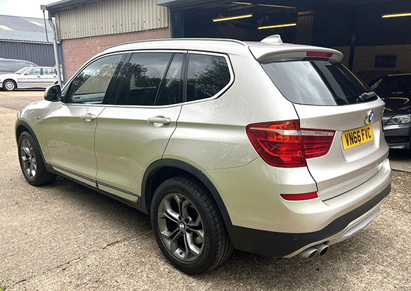 BMW X3 30D Xdrive Xline VN66FVC Black #5
