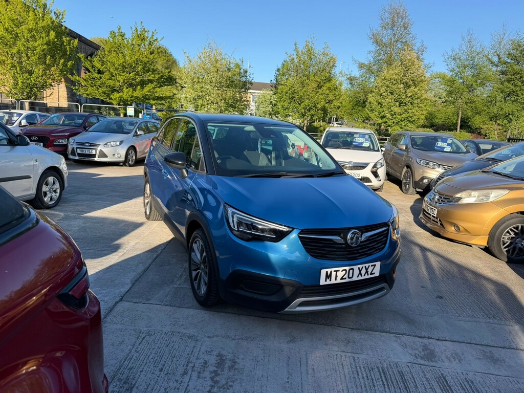 Vauxhall Crossland X Suv 1.2 Griffin 2020 MT20XXZ Blue #3