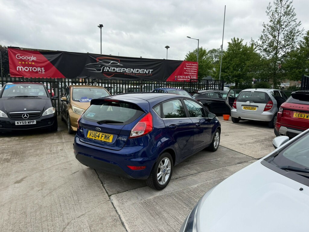 Ford Fiesta Hatchback 1.0 T Ecoboost Zetec 2015 Blue