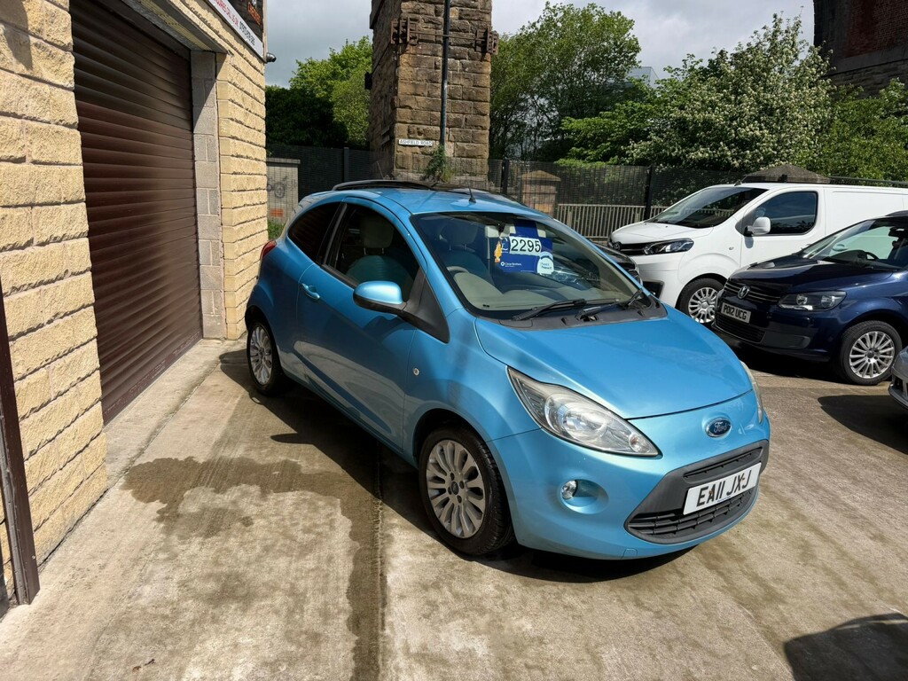 Ford KA Hatchback 1.2 Zetec 2011 EA11JXJ Blue #2