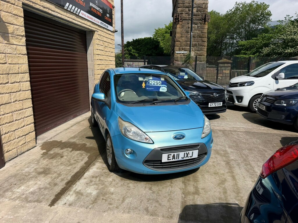Ford KA Hatchback 1.2 Zetec 2011 Blue
