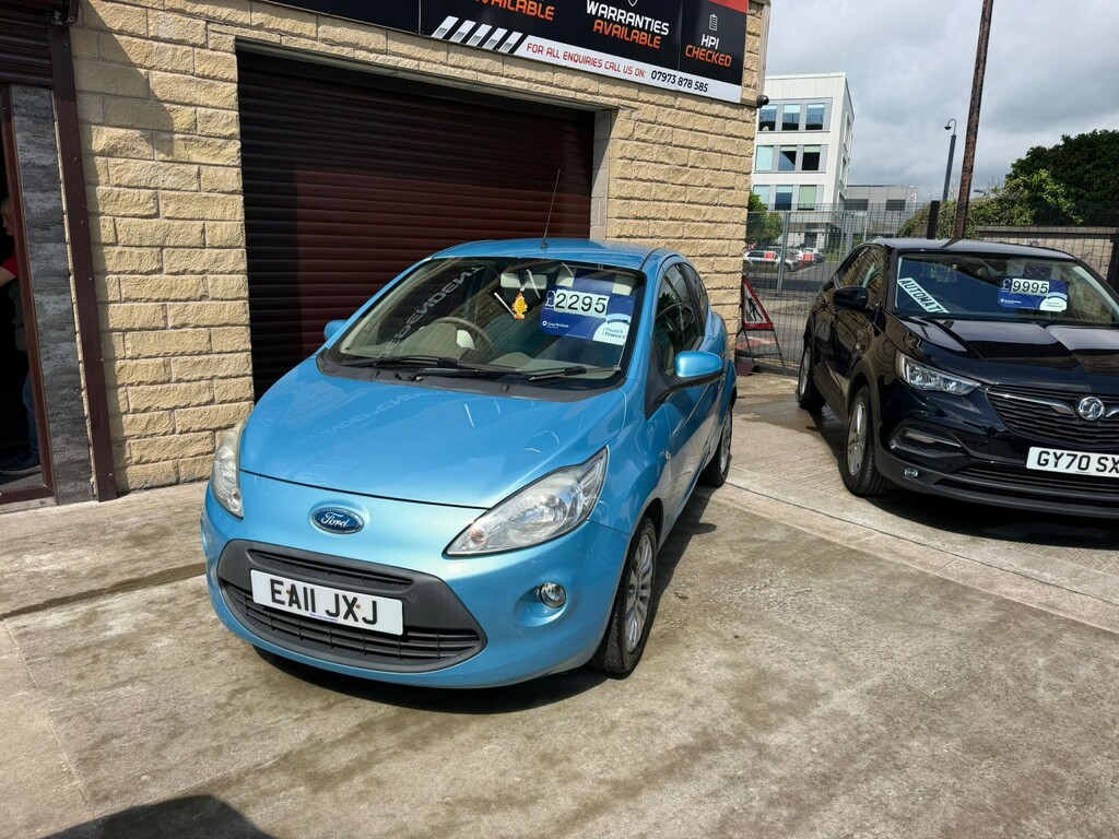 Ford KA Hatchback 1.2 Zetec 2011 EA11JXJ Blue #3