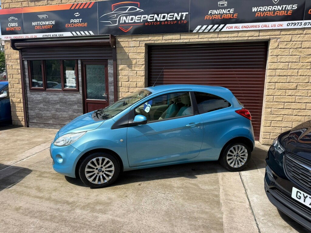 Ford KA Hatchback 1.2 Zetec 2011 EA11JXJ Blue #5