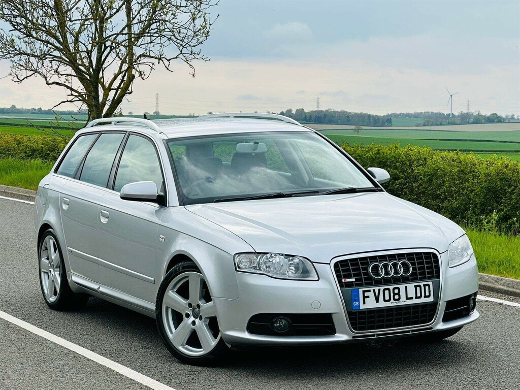 Audi A4 Avant 2.0 Tdi S Line Multitronic Euro 4 Silver
