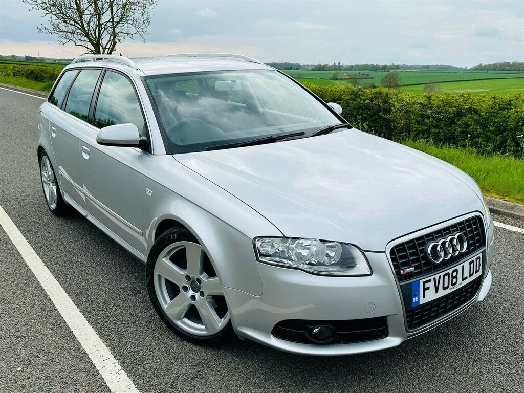 Audi A4 Avant 2.0 Tdi S Line Multitronic Euro 4 Silver #3