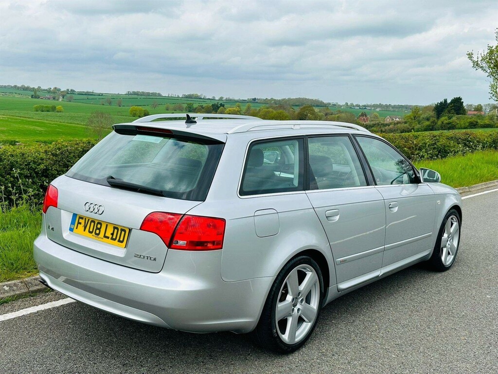 Audi A4 Avant 2.0 Tdi S Line Multitronic Euro 4 Silver #5