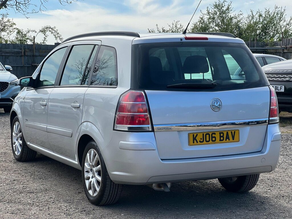 Vauxhall Zafira 1.6 16V Club Euro 4 Silver #5