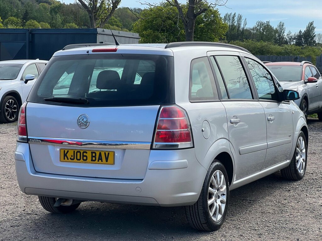 Vauxhall Zafira 1.6 16V Club Euro 4 Silver #6