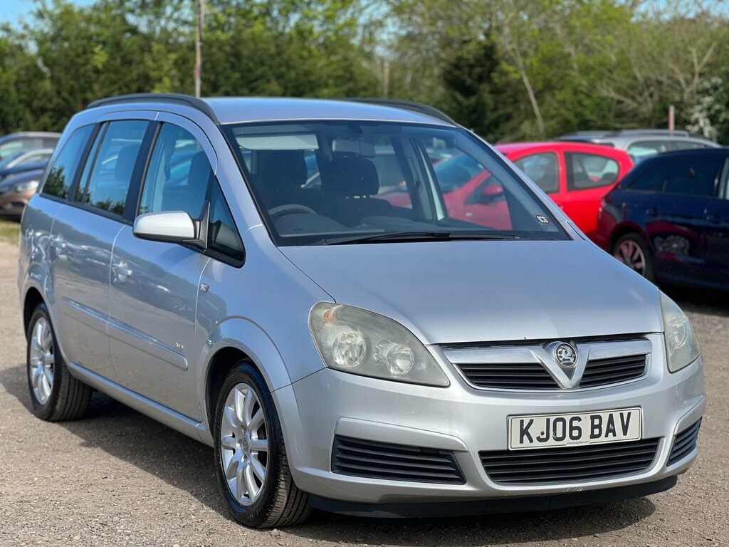 Vauxhall Zafira 1.6 16V Club Euro 4 Silver #2