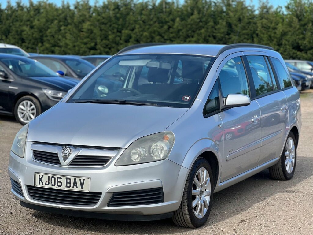 Vauxhall Zafira 1.6 16V Club Euro 4 Silver #4