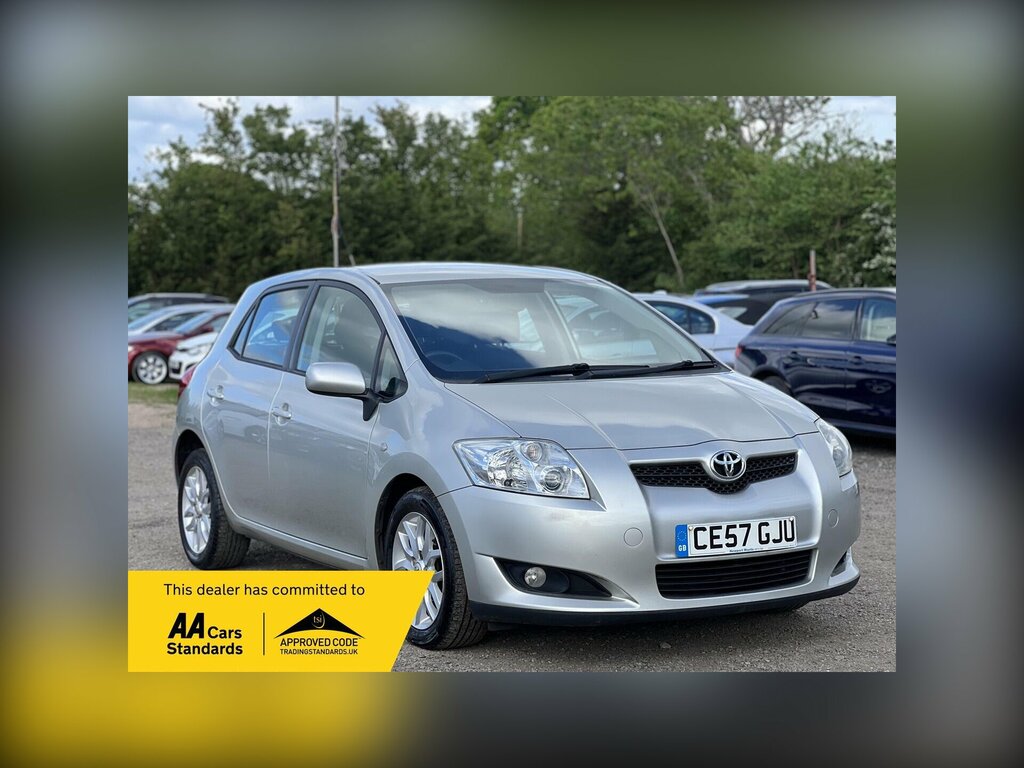 Toyota Auris 1.6 Vvt-i Tr Silver