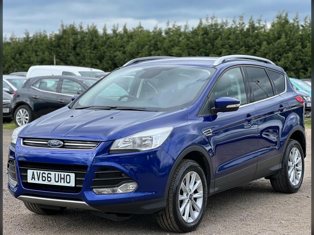 Ford Kuga 2.0 Tdci Titanium 2Wd Euro 6 Ss AV66UHO Blue #4