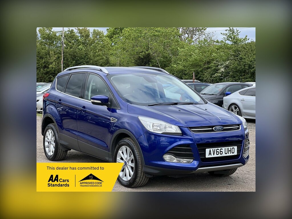 Ford Kuga 2.0 Tdci Titanium 2Wd Euro 6 Ss Blue