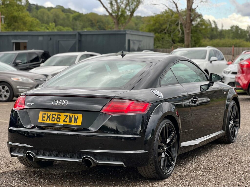 Audi TT 2.0 Tfsi S Line Euro 6 Ss EK66ZWW Black #6