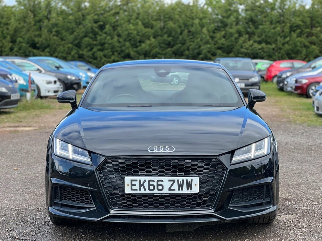 Audi TT 2.0 Tfsi S Line Euro 6 Ss EK66ZWW Black #3