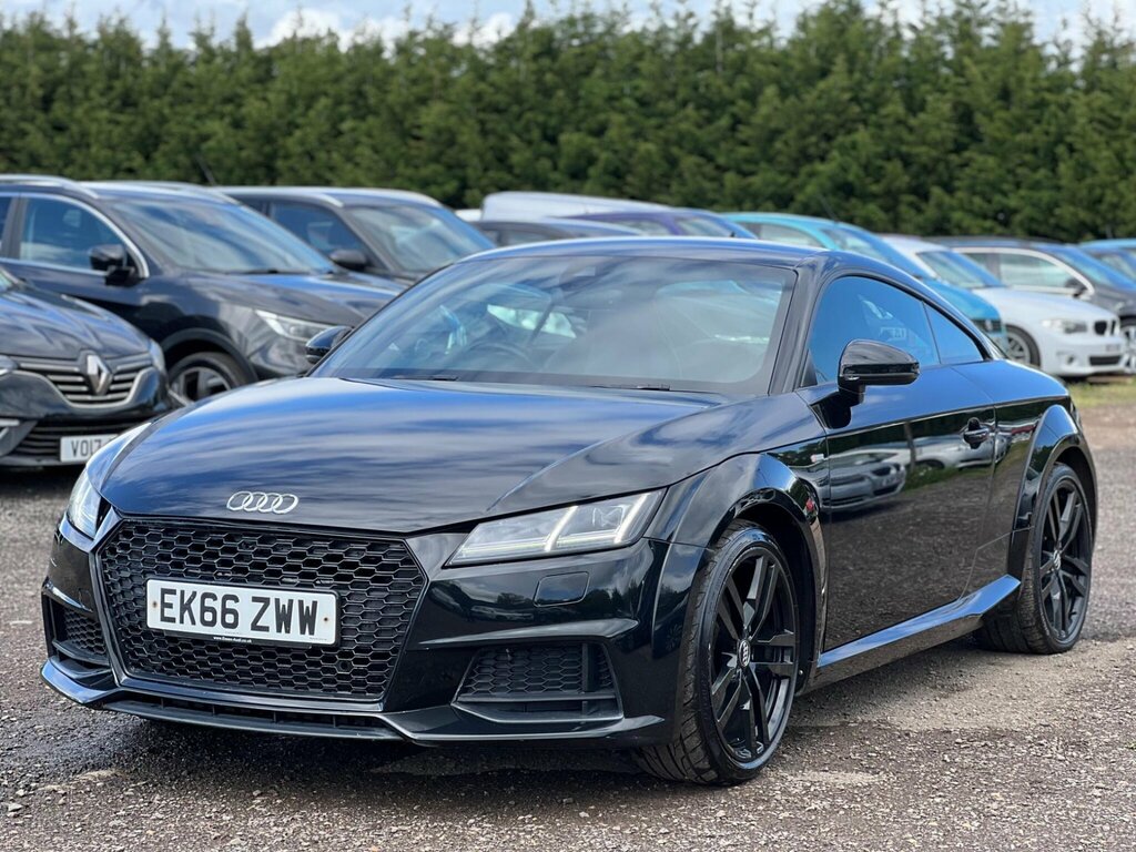 Audi TT 2.0 Tfsi S Line Euro 6 Ss EK66ZWW Black #4