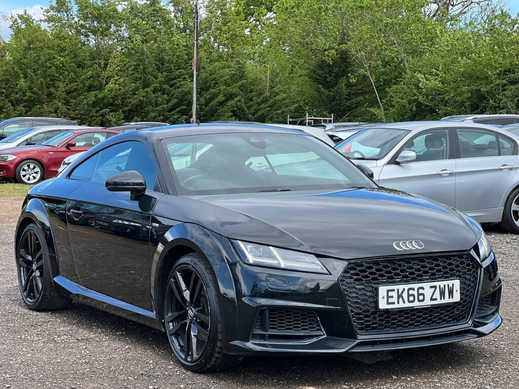 Audi TT 2.0 Tfsi S Line Euro 6 Ss EK66ZWW Black #2