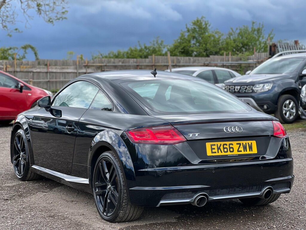 Audi TT 2.0 Tfsi S Line Euro 6 Ss EK66ZWW Black #5