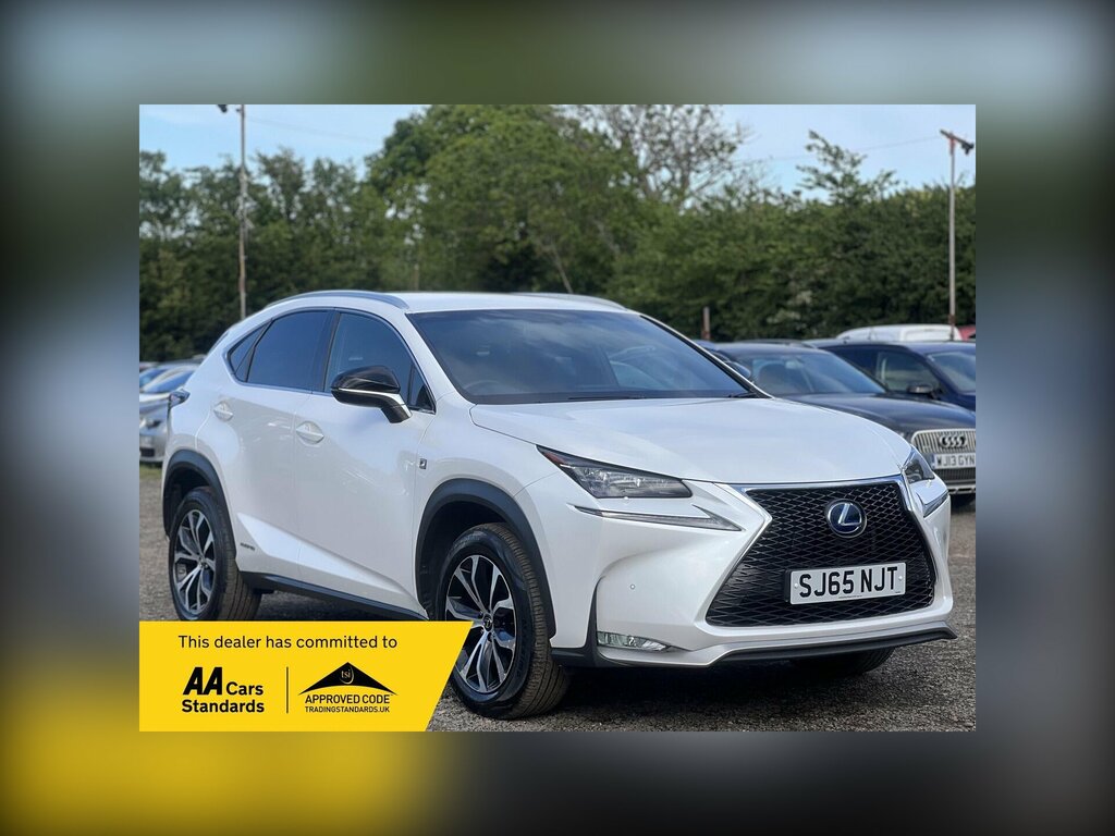 Lexus NX 2.5 300H F Sport E-cvt 4Wd Euro 6 Ss White