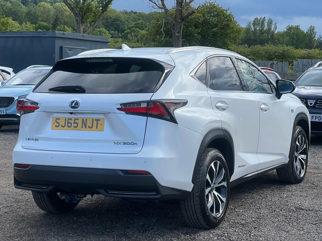 Lexus NX 2.5 300H F Sport E-cvt 4Wd Euro 6 Ss SJ65NJT White #6