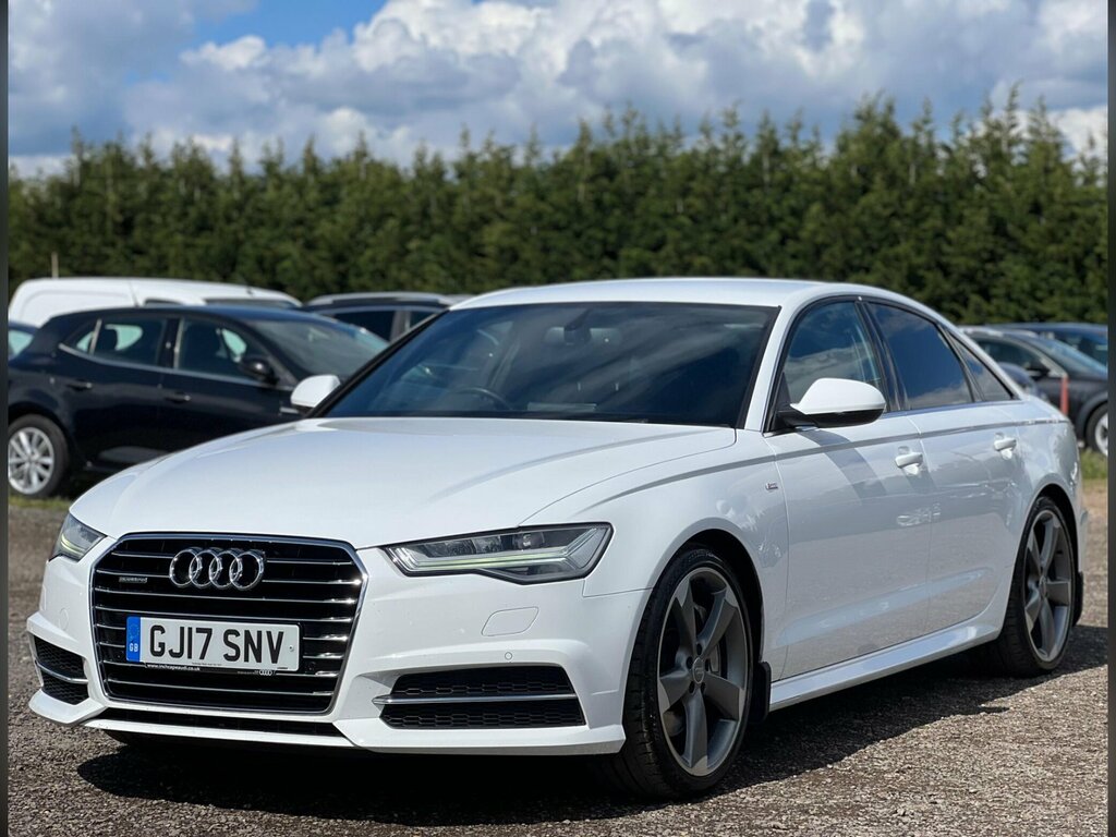 Audi A6 Saloon 3.0 Bitdi V6 S Line Tiptronic Quattro Euro 6 Ss White #4