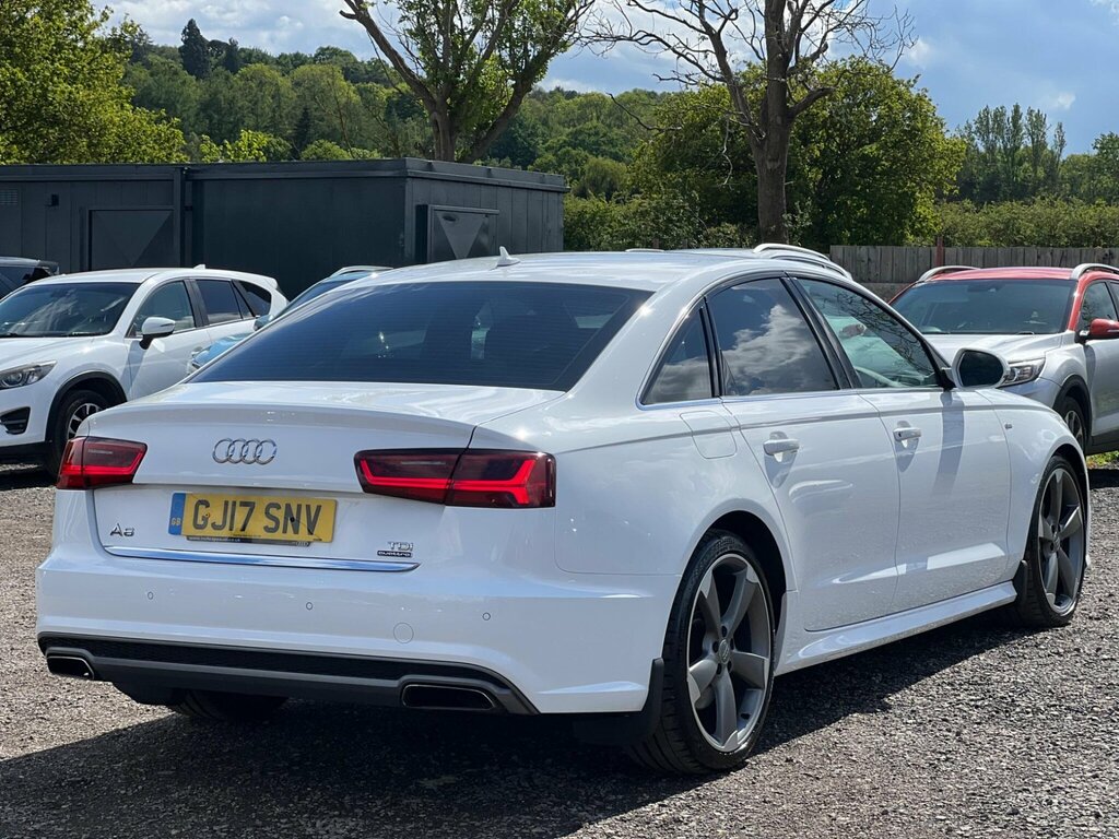 Audi A6 Saloon 3.0 Bitdi V6 S Line Tiptronic Quattro Euro 6 Ss White #6