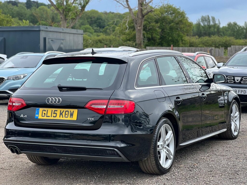 Audi A4 Avant 2.0 Tdi S Line Multitronic Euro 5 Ss GL15KOW Black #6