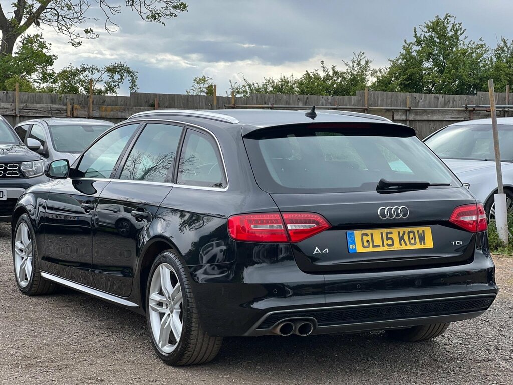 Audi A4 Avant 2.0 Tdi S Line Multitronic Euro 5 Ss GL15KOW Black #5