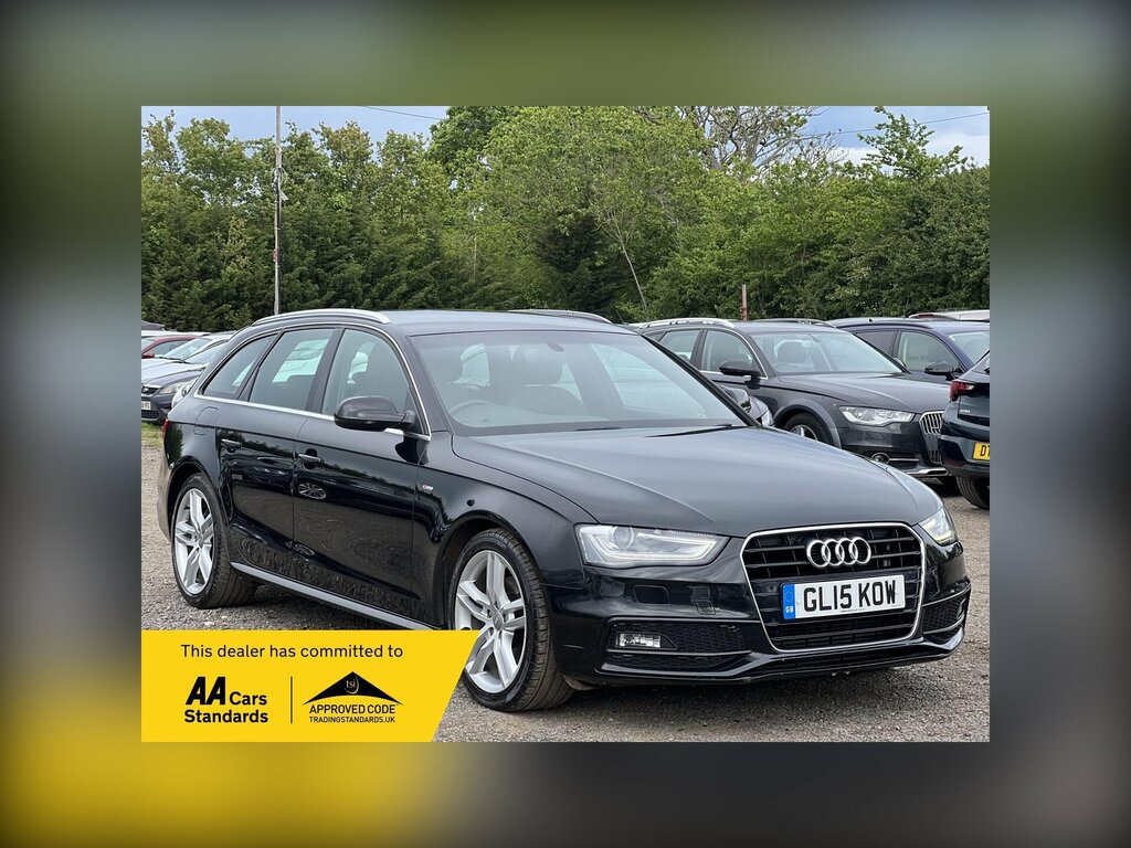 Audi A4 Avant 2.0 Tdi S Line Multitronic Euro 5 Ss Black