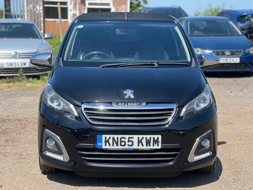 Peugeot 108 1.2 Puretech Allure Top Euro 6 KN65KWM Black #3